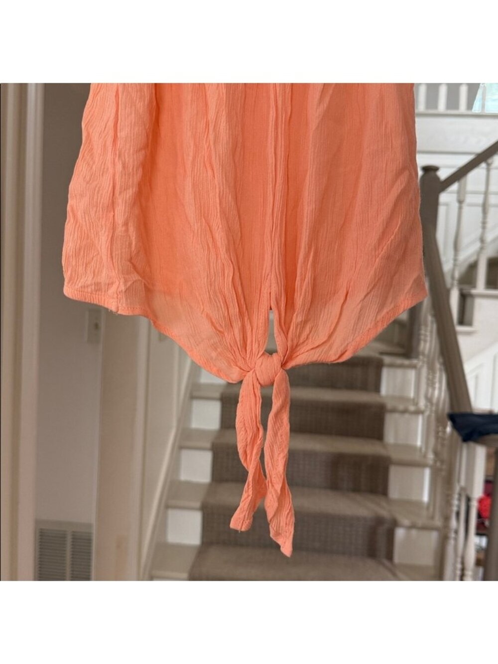 Bright Tie Waist Top - Picture 3 of 3